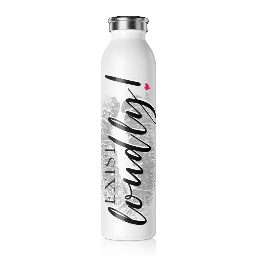 Girl Power 24/7™ Slim Stainless Steel Water Bottle - Exist Loudly