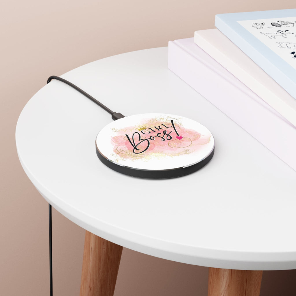 Inspirational Mobil Phone Wireless Charger - Girl Boss