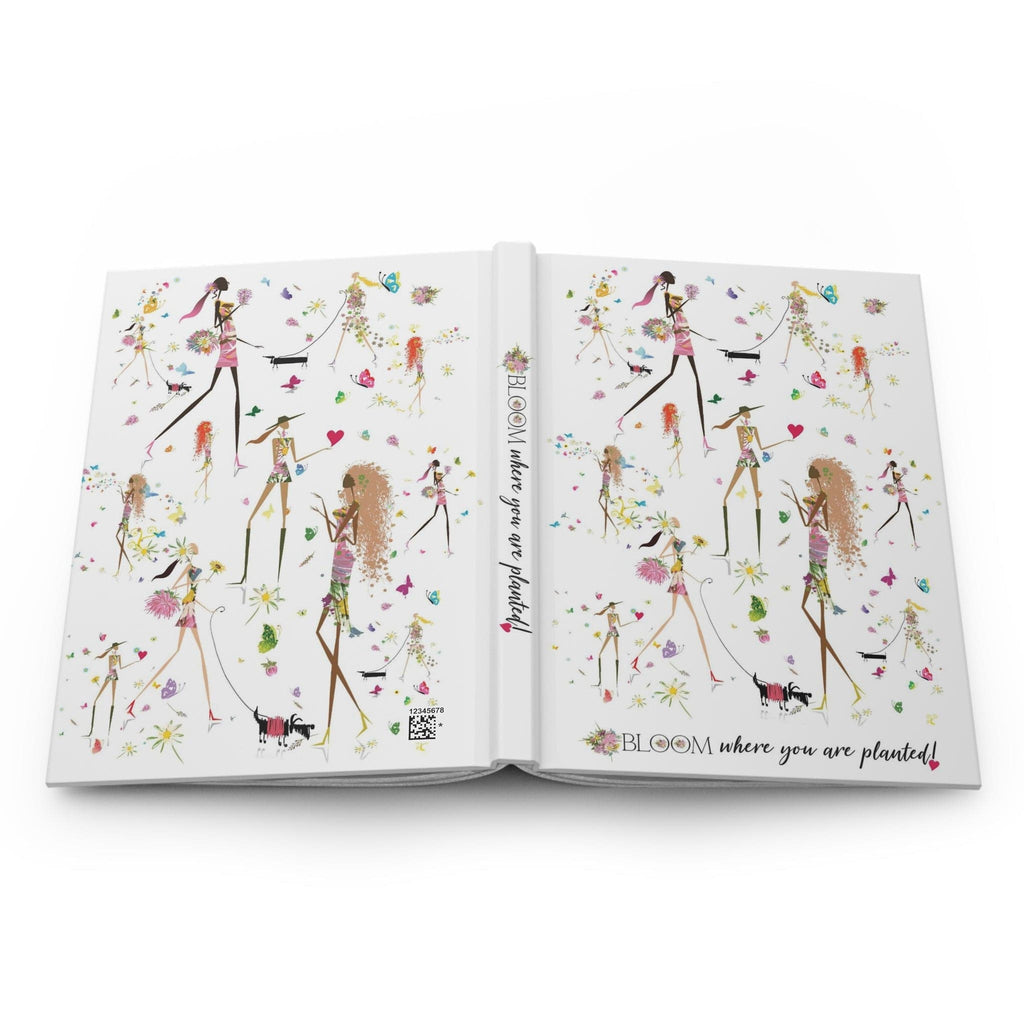 Beautiful journal Bloom where you are planted
