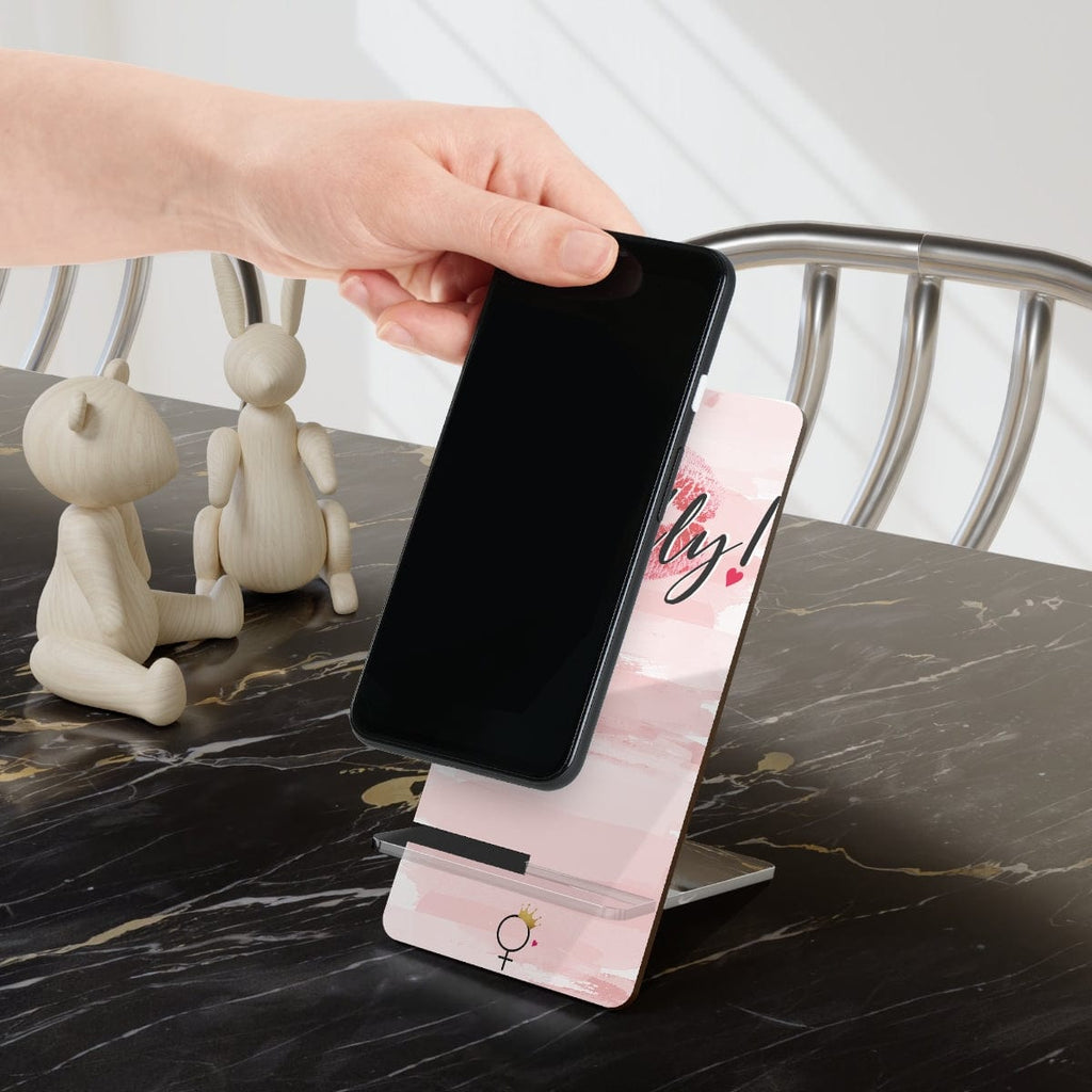 Girl Power 24/7™ Inspirational Display Stand for Smartphones - Exist Loudly