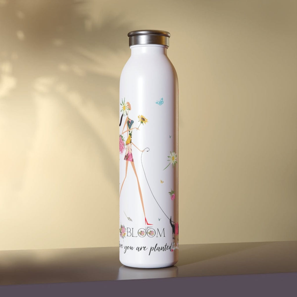 Girl Power 24/7™ Slim Water Bottle - Bloom Where You Are Planted #1