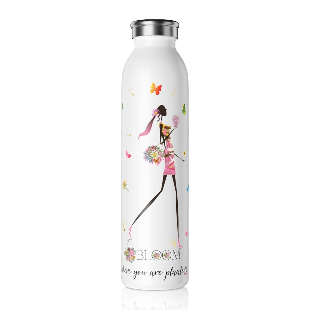 Girl Power 24/7™ Slim Water Bottle - Bloom Where You Are Planted #6