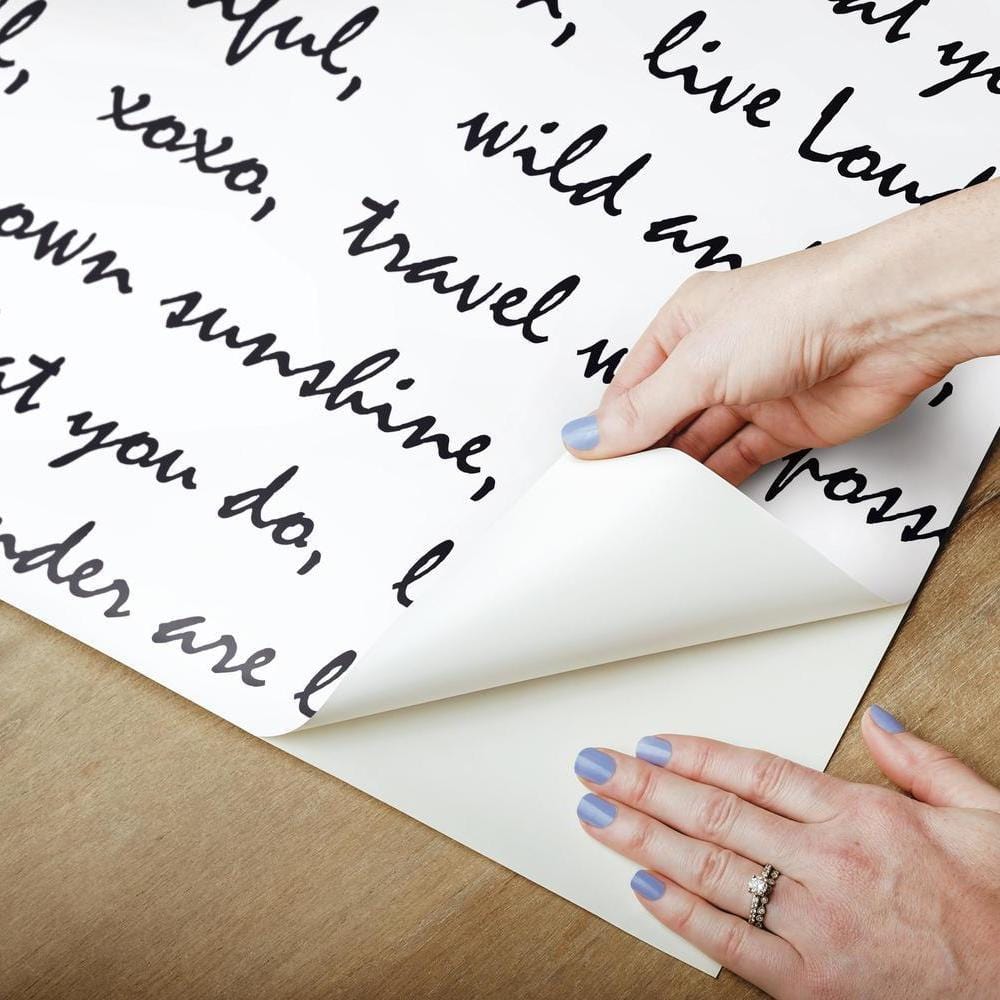 Dream Big Script Peel and stick Wallpaper Easy to peel
