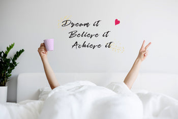 Motivational Decals for the bedroom walls