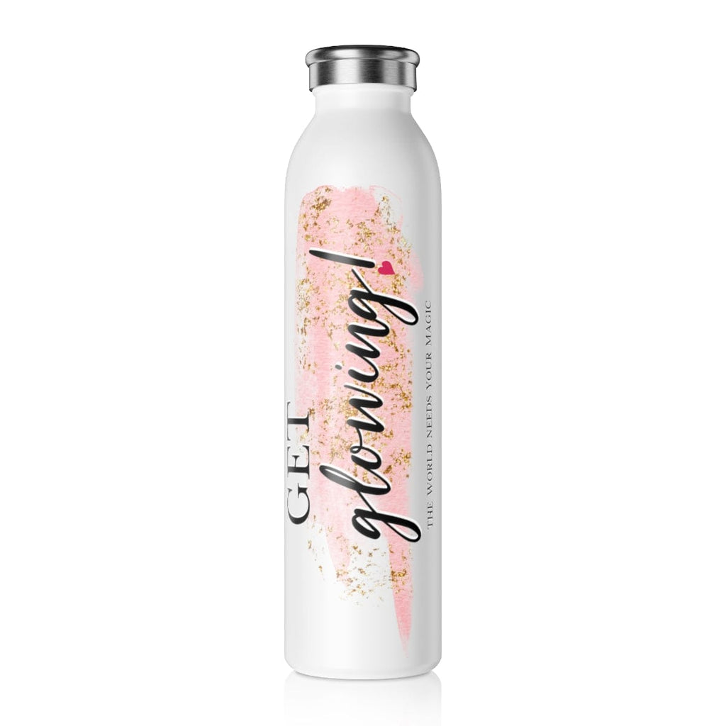 Girl Power 24/7™ Slim Water Bottle - Get Glowing! The World Needs Your Magic!