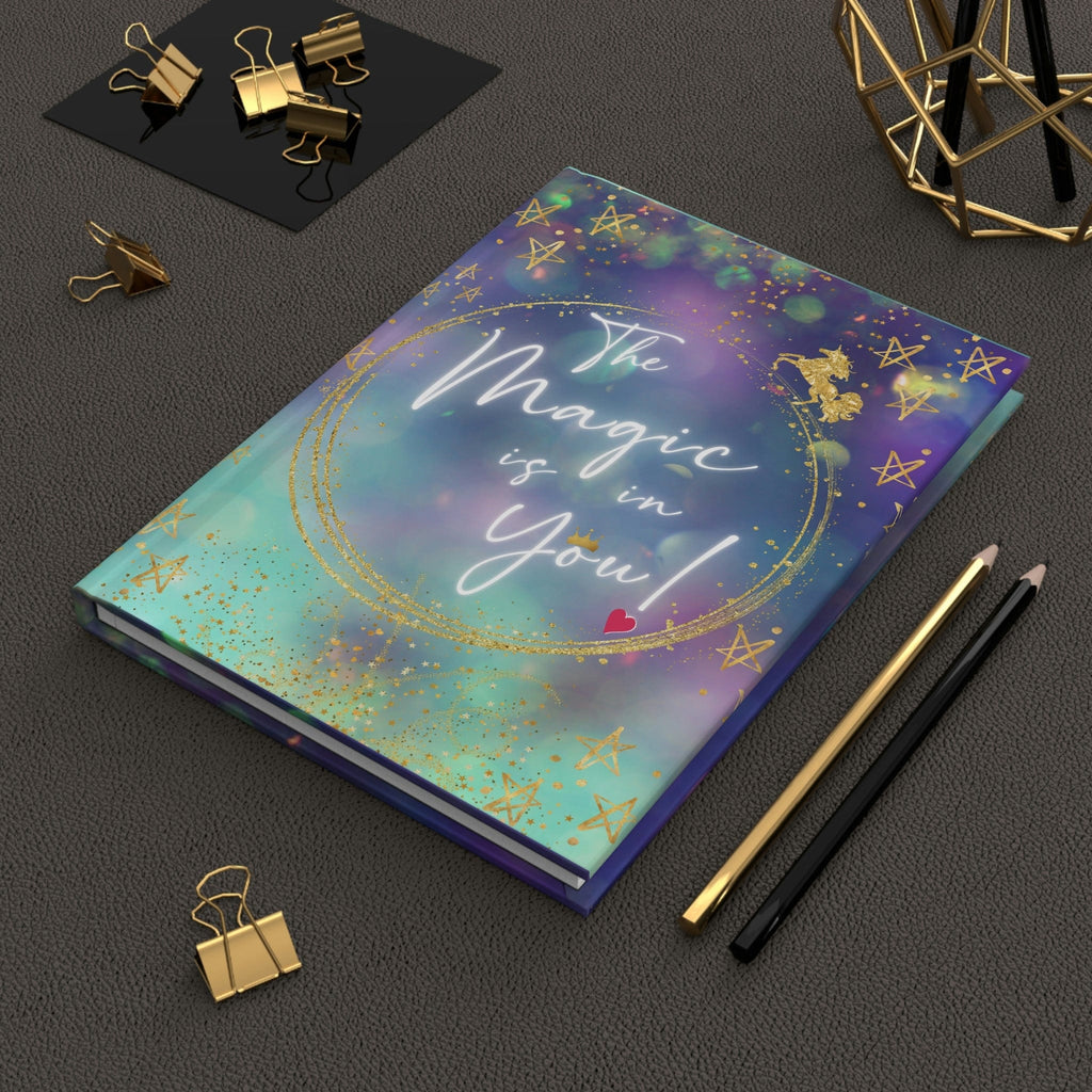 Girl Power 24/7 ™ Inspirational Hardcover Manifestation Journal - THE MAGIC IS IN YOU!