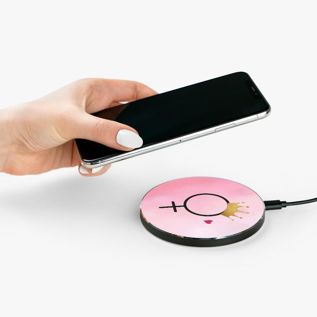 Inspirational Mobile Phone Wireless Charger - Queen