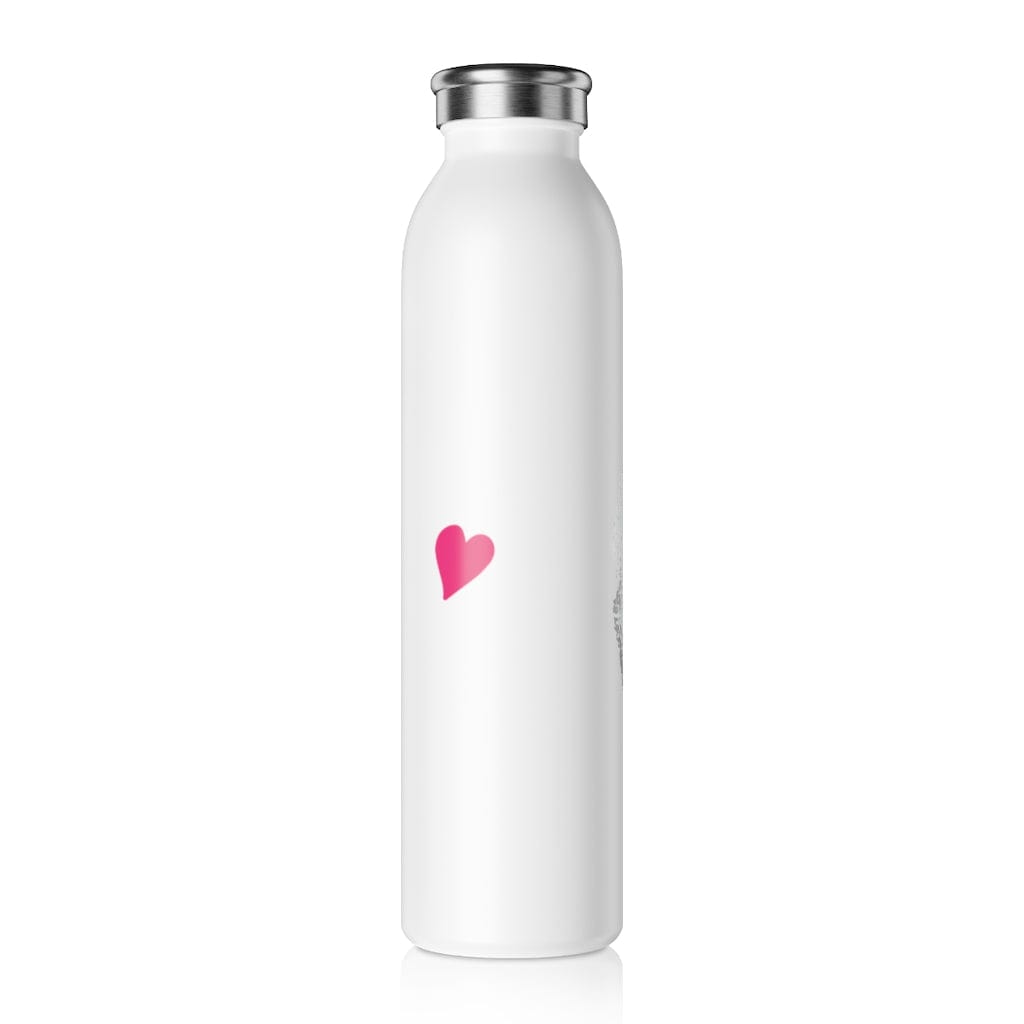 Girl Power 24/7™ Slim Stainless Steel Water Bottle - "Exist Loudly!"