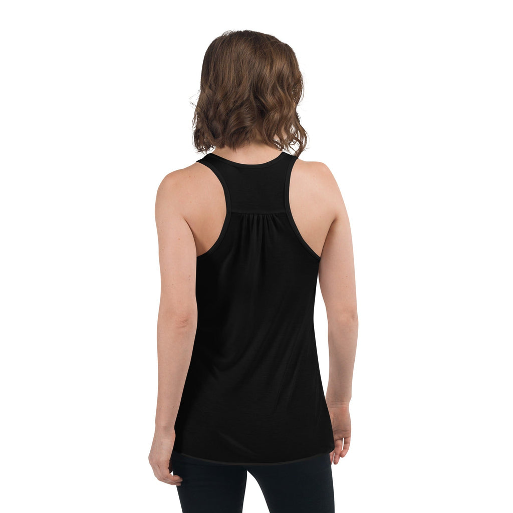 Girl Power 24/7™ Flowy Racerback Tank - Embrace All That is You! in Black & Gray