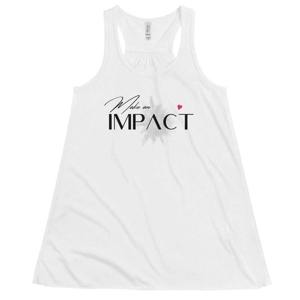 Girl Power 24/7™ Flowy Racerback Tank - Make an Impact! in White